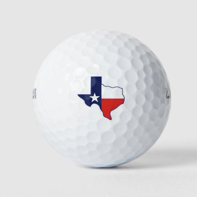 BALLES DE GOLF CARTE TEXAS (Devant)