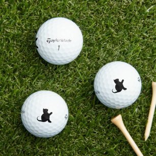 Balles De Golf Cat dit bonjour