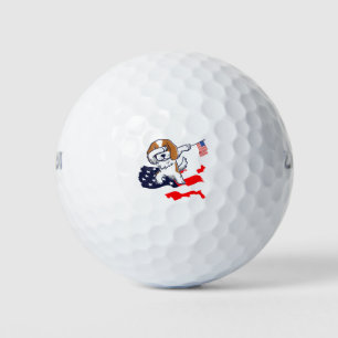 Balles De Golf Cavalier King Charles Spaniel Dab Danse