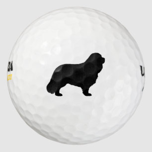 Balles De Golf Cavalier King Charles Spaniel Silhouette