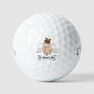 Balles De Golf Ce n'était pas moi ange carlin drôle de citation