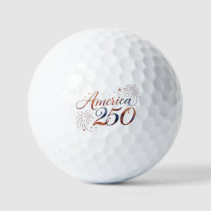 Balles De Golf Célébration commémorative America 250 - Art – 250e