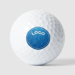 Balles De Golf Cercle bleu, Logo rond, Badge circulaire, Bouton d