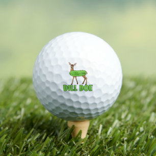 Balles De Golf Cerf drôle de Dill Humour adulte Nature drôle Cerf
