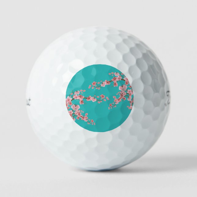 Balles de golf Cerisier en Fleur (Recto)