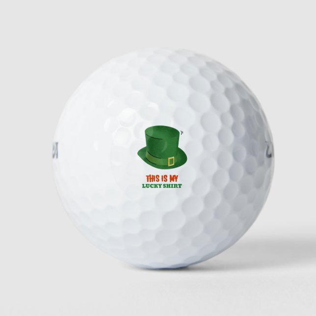 Balles De Golf C'est Ma Chemise Porte-Bonheur (Devant)