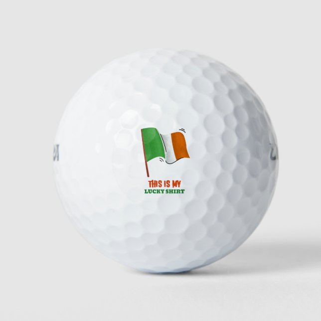Balles De Golf C'est Ma Chemise Porte-Bonheur (Devant)