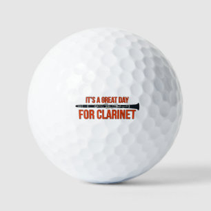 Balles De Golf C'est un grand jour pour Clarinet