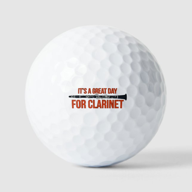 Balles De Golf C'est un grand jour pour Clarinet (Recto)