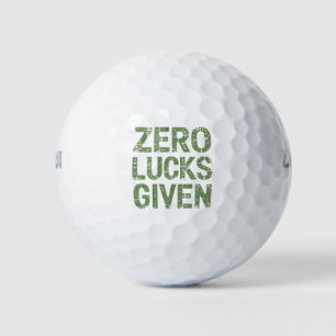 Balles De Golf Chance zéro pour la Saint-Patrick hilarante