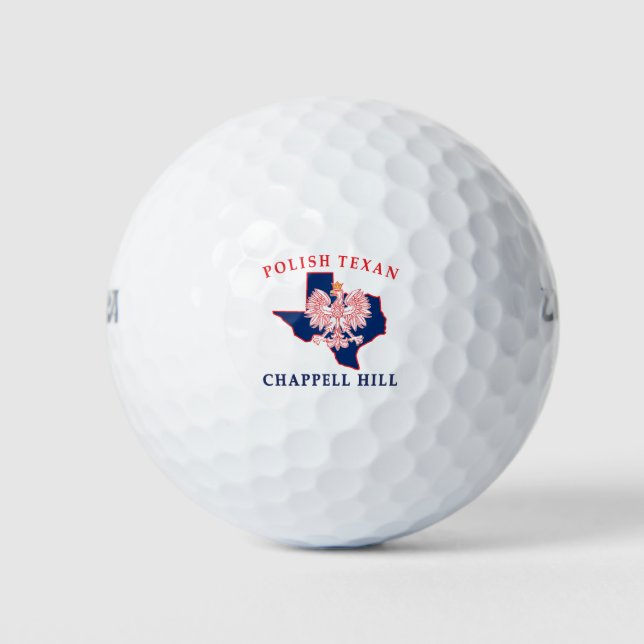 Balles De Golf Chappell Hill Polonais Texan (Devant)