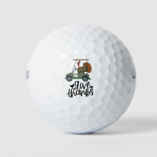 Balles De Golf Chariot de golf de Turquie pour Thanksgiving