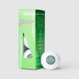 Balles De Golf Chariot de Golf - Nom du Meilleur Papa Golfeur Mar