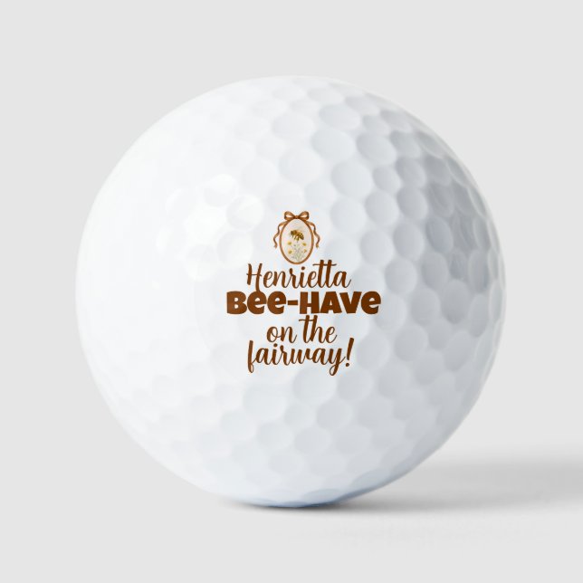 Balles de golf Charming Bee-Have Fairway (Recto)