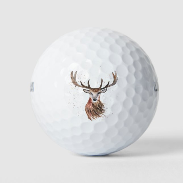 Balles De Golf Chasse Chasse Chasse Chasse Buck Forest (Devant)