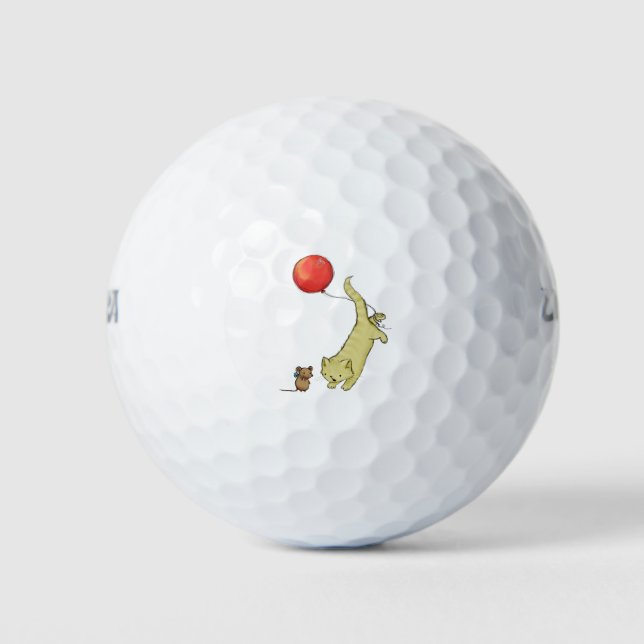 Balles De Golf Chat Chat Et Souris Cute Chat Cute Chat Chats Mour (Devant)