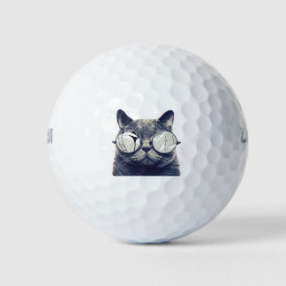 Balles De Golf chat cool