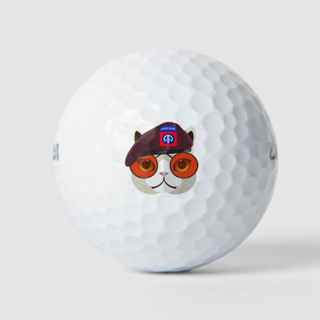 Balles De Golf Chat de la 82e division aéroportée (Devant)