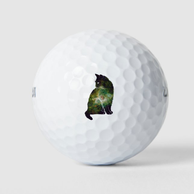 Balles De Golf Chat spatial (Devant)