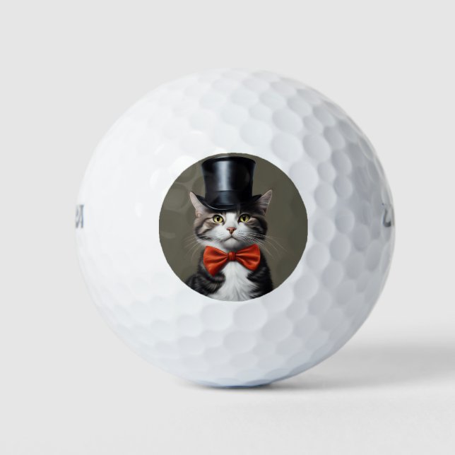 Balles De Golf Chat victorien (Devant)