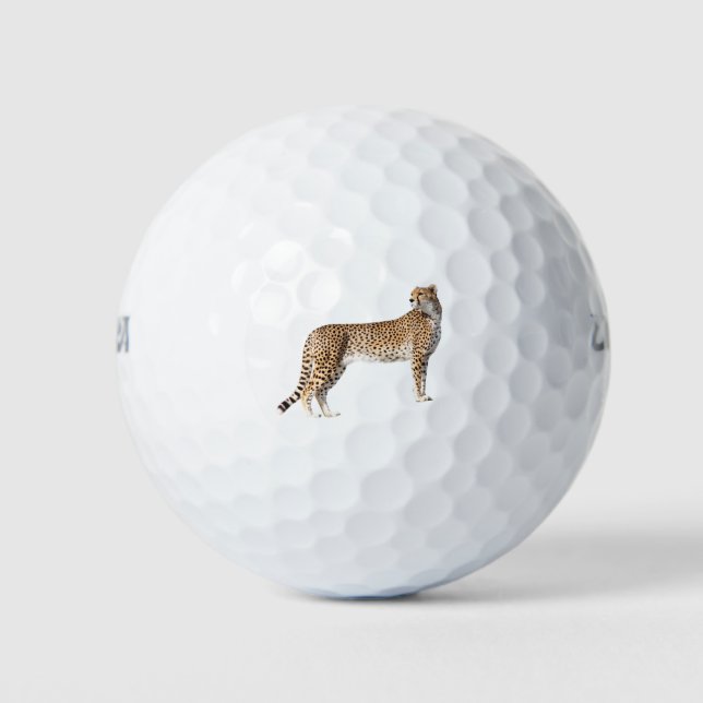 Balles De Golf Cheetah debout (Devant)