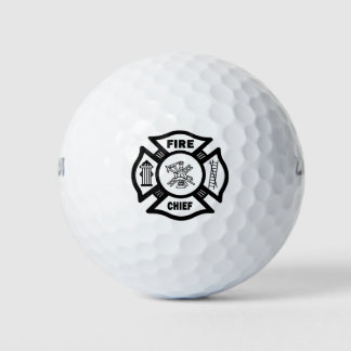 Balles De Golf Chef des pompiers