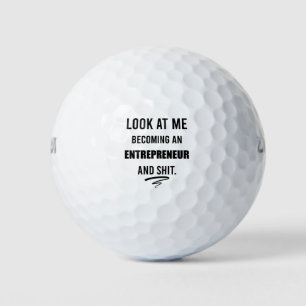 Balles De Golf Chemise d'affaires Chemise de leadership Chemise d