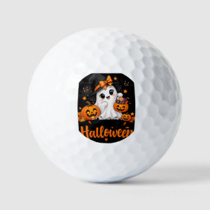 Balles De Golf Chemise Halloween Fantôme Mignon – Joy Halloween C