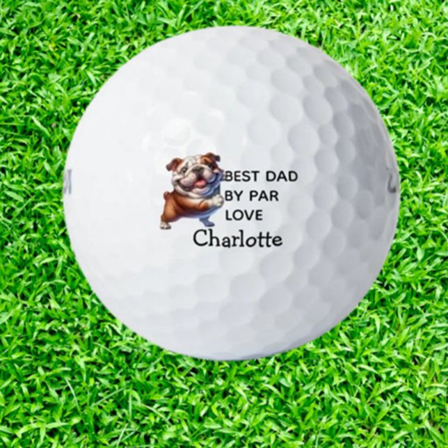 Balles De Golf cher bouledogue anglais (Surprise the best Bulldog dad with a heartfelt gift that celebrates his bond with his beloved pup.  )