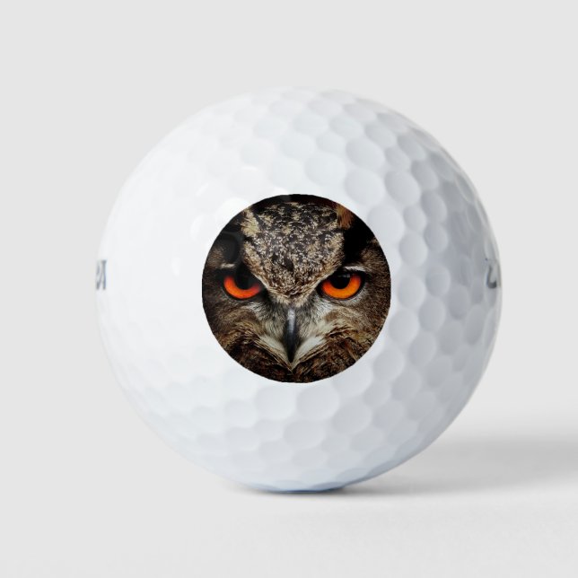 Balles De Golf chercheurs cherchant des chouettes (Devant)