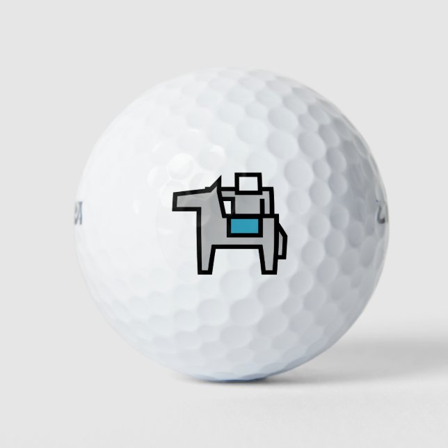Balles De Golf Cheval 2 (Devant)