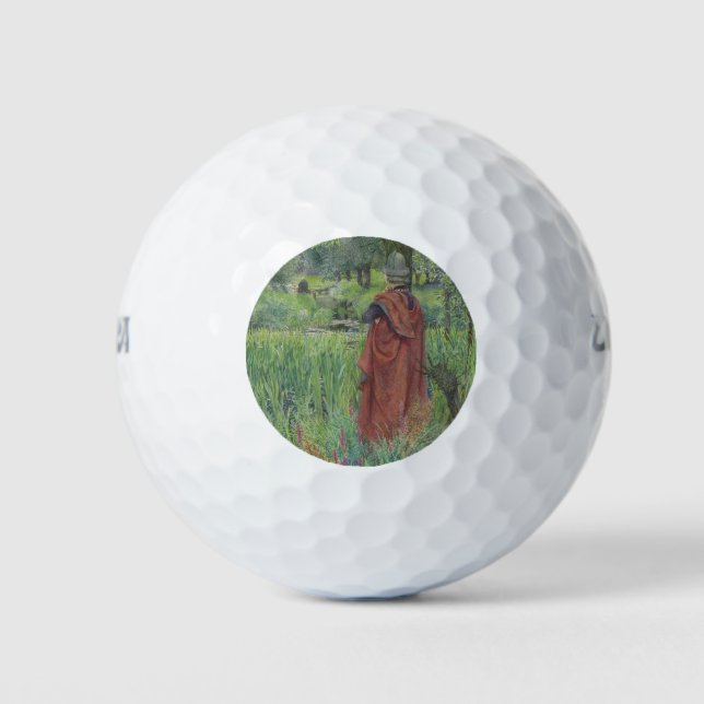 Balles De Golf Chevalier médiéval (Idylles du roi) (Devant)