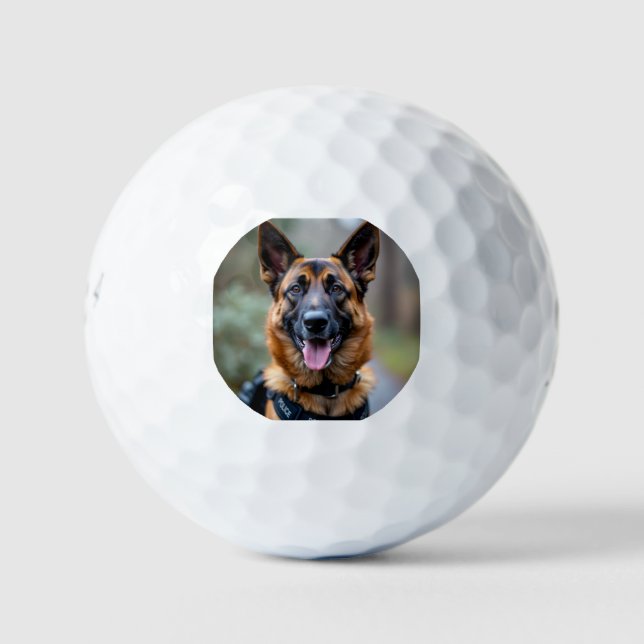 Balles De Golf Chien (Devant)