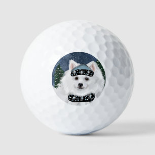 Balles De Golf Chien Esquimau Américain