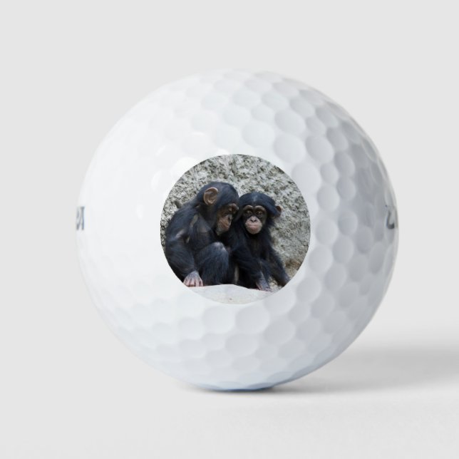 Balles De Golf Chimpanzé002 (Devant)