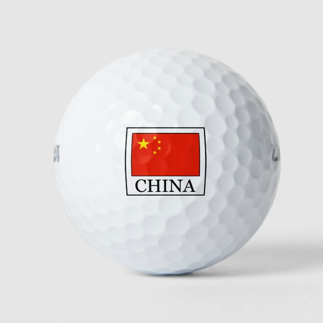 Balles De Golf Chine (Devant)