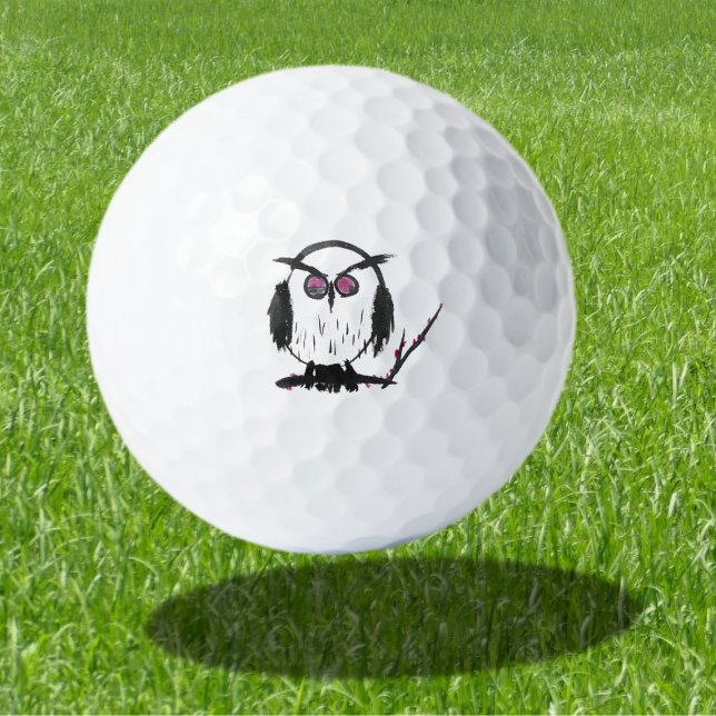 Balles De Golf Chouette chinoise (Créateur téléchargé)