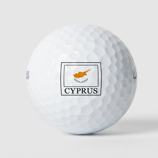 Balles De Golf Chypre (Devant)