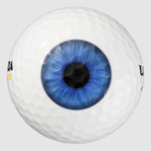 Balles De Golf Cible de l'oeil bleu