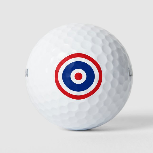 Balles De Golf Cible du drapeau thaïlandais (Devant)