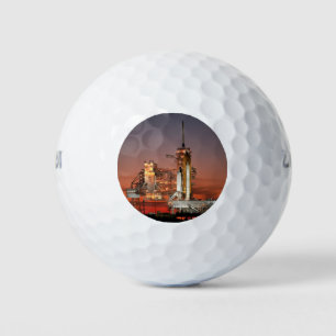 Balles De Golf Ciel rouge pour le lancement de la navette spatial