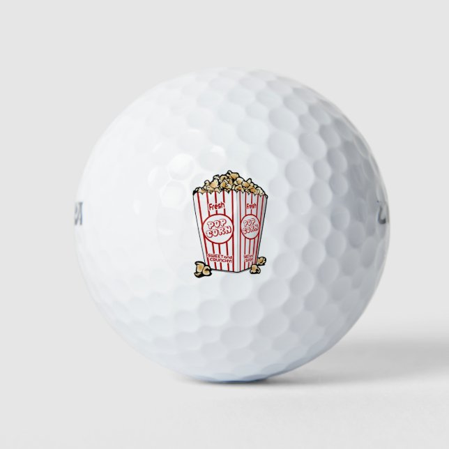 Balles De Golf cinéma pop-corn (Devant)