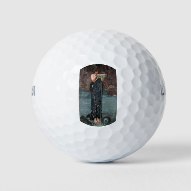 Balles De Golf Circe Invidiosa (Classical Greek Mythology) (Devant)