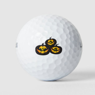Balles De Golf Citrouilles d'Halloween amusants