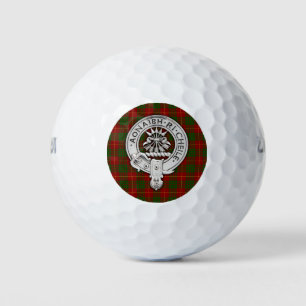 Balles De Golf Clan Cameron Crest & Tartan