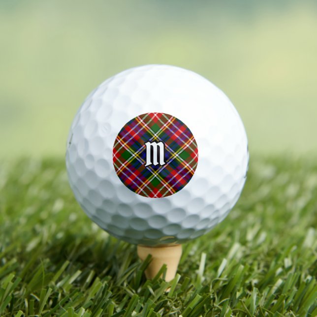 Balles De Golf Clan Christie Tartan (T-shirt Insitu)