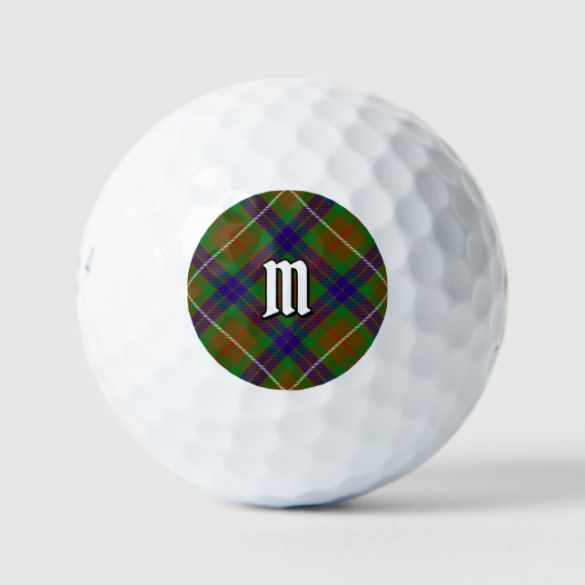 Balles De Golf Clan Fraser Chasse Tartan Golf Balls (Devant)