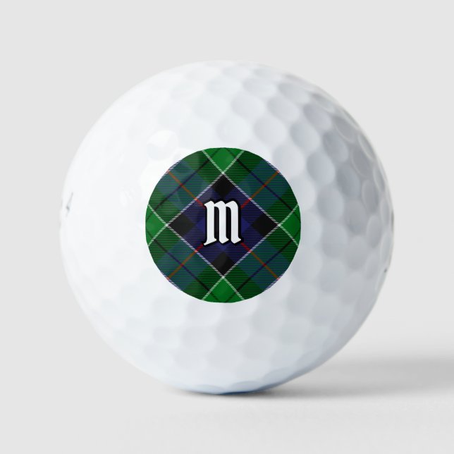Balles De Golf Clan Leslie Chasse Tartan (Devant)