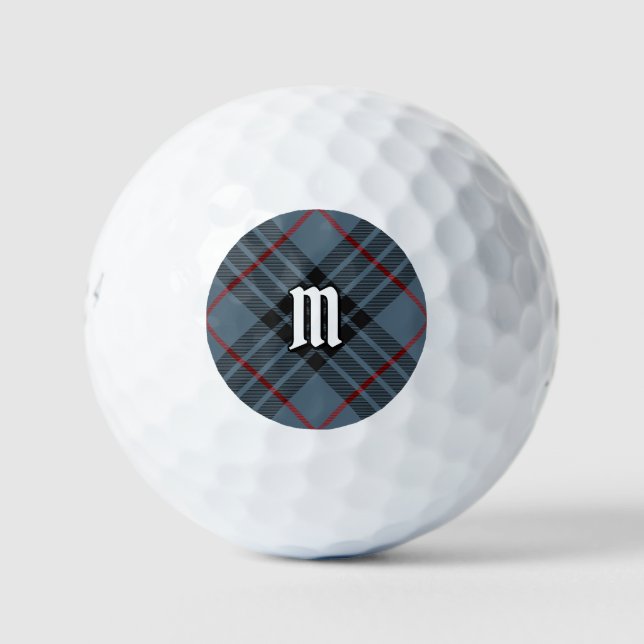 Balles De Golf Clan MacKay Blue Tartan (Devant)