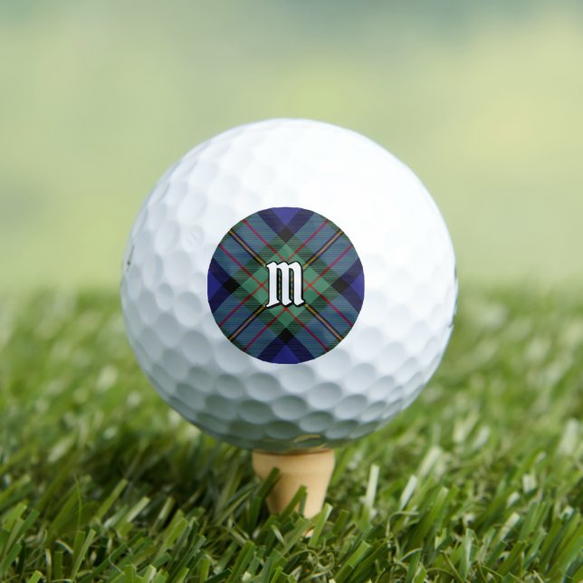 Balles De Golf Clan MacLaren Tartan Golf Balls (T-shirt Insitu)
